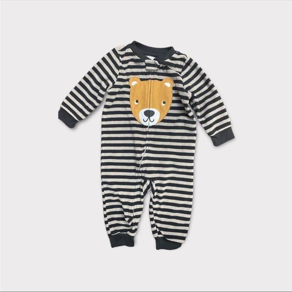 Carter's Other - CARTER'S | 3/$15 Striped Baby Boy Bear Sleeper